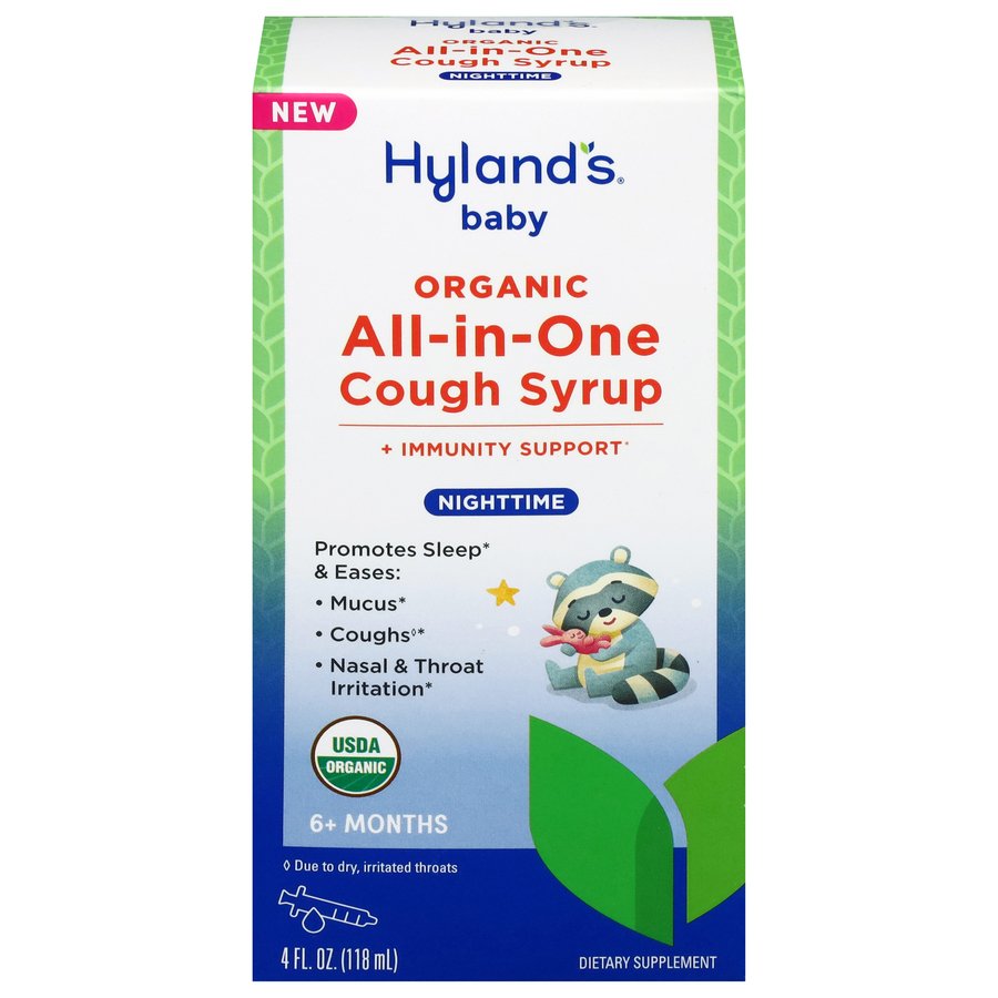 Hyland's Baby Organic All-In-One Cough Syrup - Nighttime