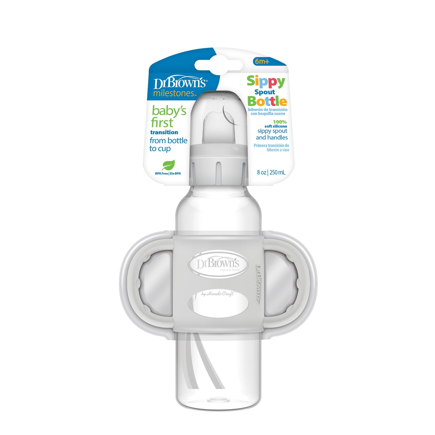 Dr Browns Milestones Sippy Spout Bottle for 6+ Months