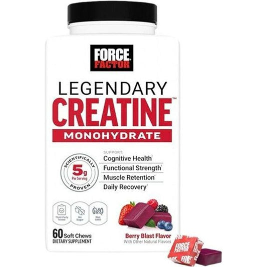 Force Factor Legendary Creatine Berry Blast 60 Count