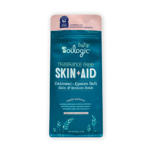 Oilogic Baby Skin Aid Oatmeal And Epsom Salt Soak