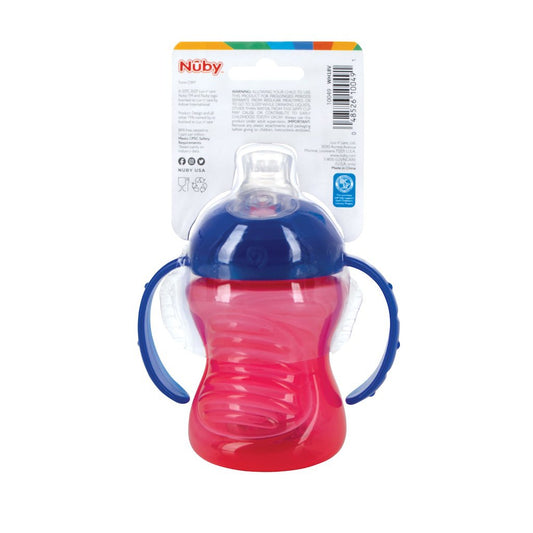 Nuby Grip N' Sip Soft Spout Trainer 8 oz Cup - Colors May Vary
