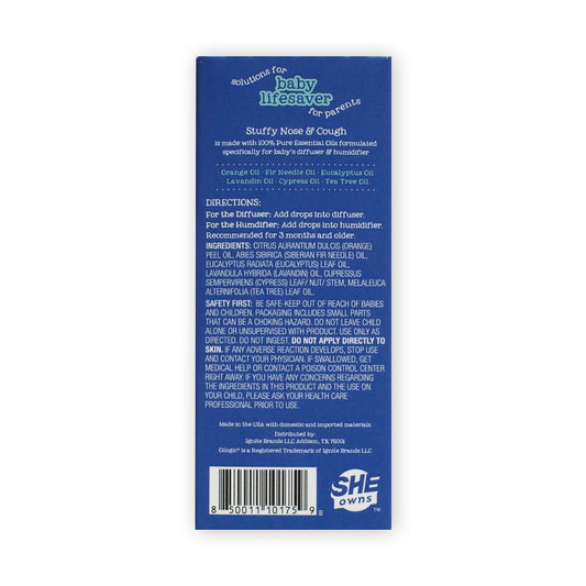 Oilogic Baby Stuffy Nose & Cough Vapor Drops