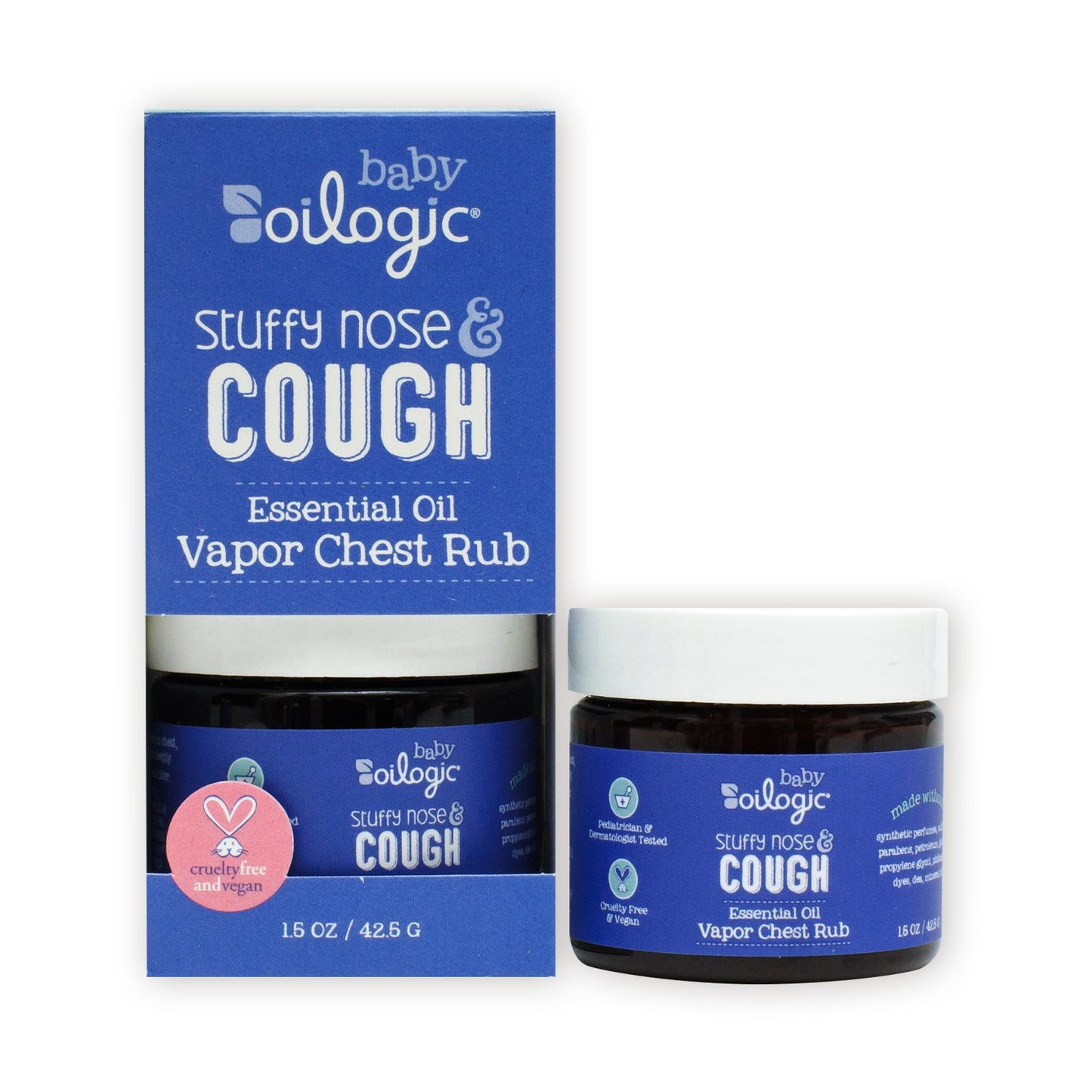 Oilogic Baby Stuffy Nose & Cough Vapor Chest Rub