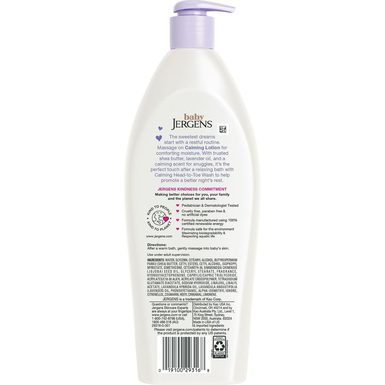 Jergens Baby Calming Lotion