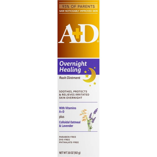 A+D Overnight Healing Rash Ointment