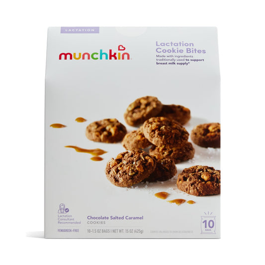 Munchkin Lactation Cookie Bites - Chocolate Salted Caramel