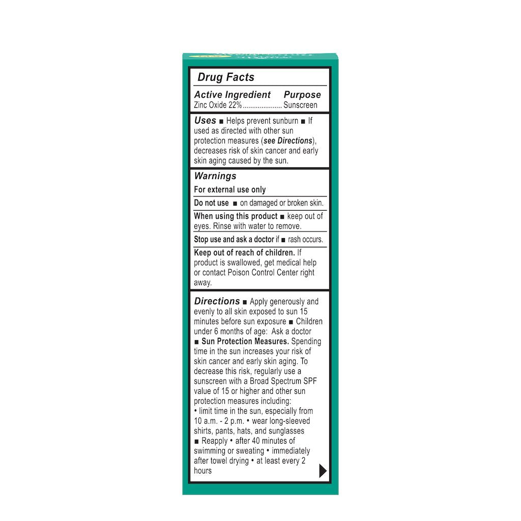 Earth Mama Baby Face Mineral Sunscreen Face Stick - SPF 40