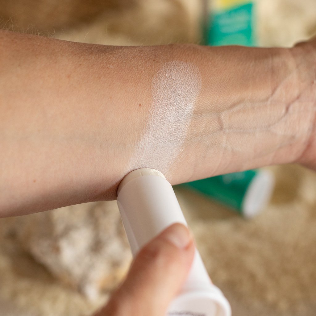 Earth Mama Baby Face Mineral Sunscreen Face Stick - SPF 40