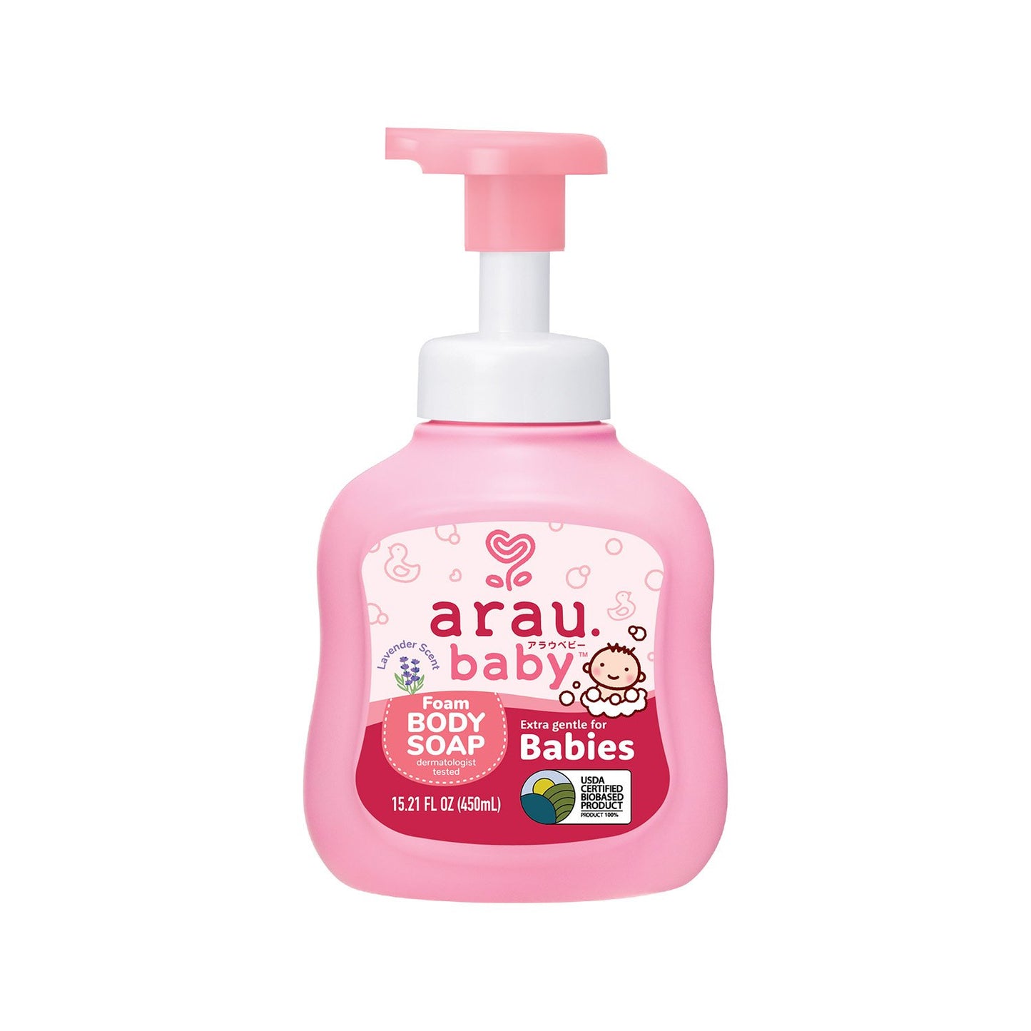 Arau Baby Foam Body Soap - Lavender Scent