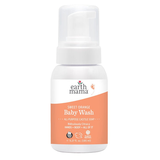 Earth Mama Baby Wash - Sweet Orange