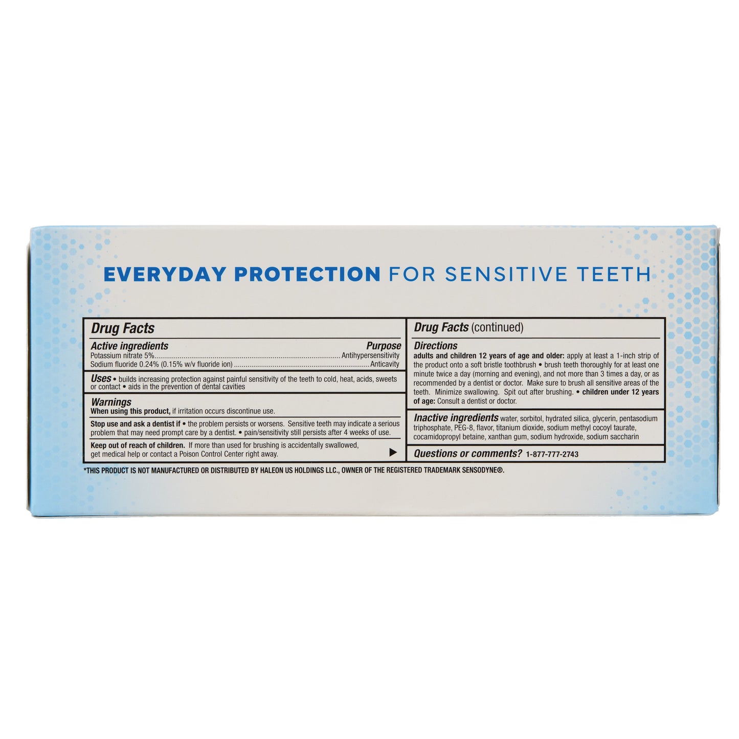 H-E-B Sensitive Extra Whitening Toothpaste - Fresh Mint, Texas-Size Twin Pack