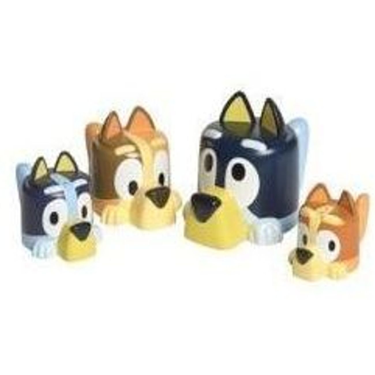 Tomy Bluey Family Stackable Bath Cups
