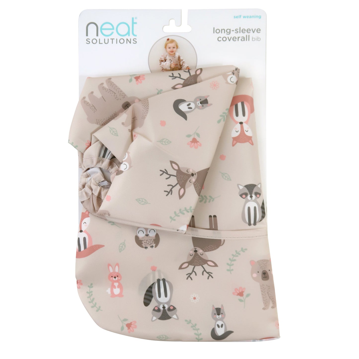 Neat Solutions Long-Sleeve Coverall Bib - Patterns May Vary