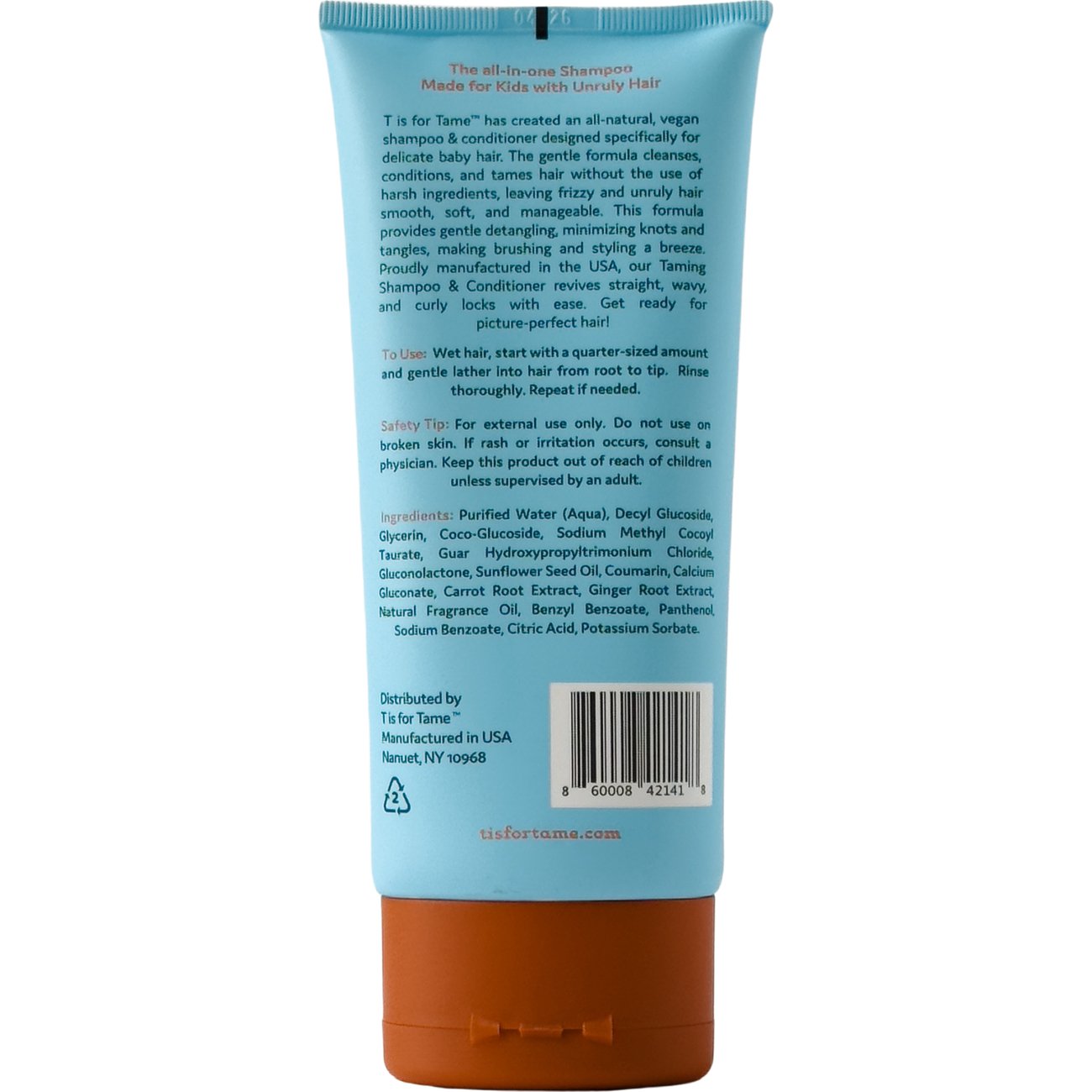 T Is For Tame Kids All-In-One Taming Shampoo