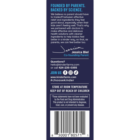 KinderMed Infants Nighttime Cough Syrup - Cherry