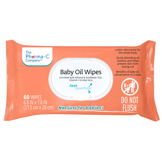 The Pharma-C Company Baby Oil Wipes