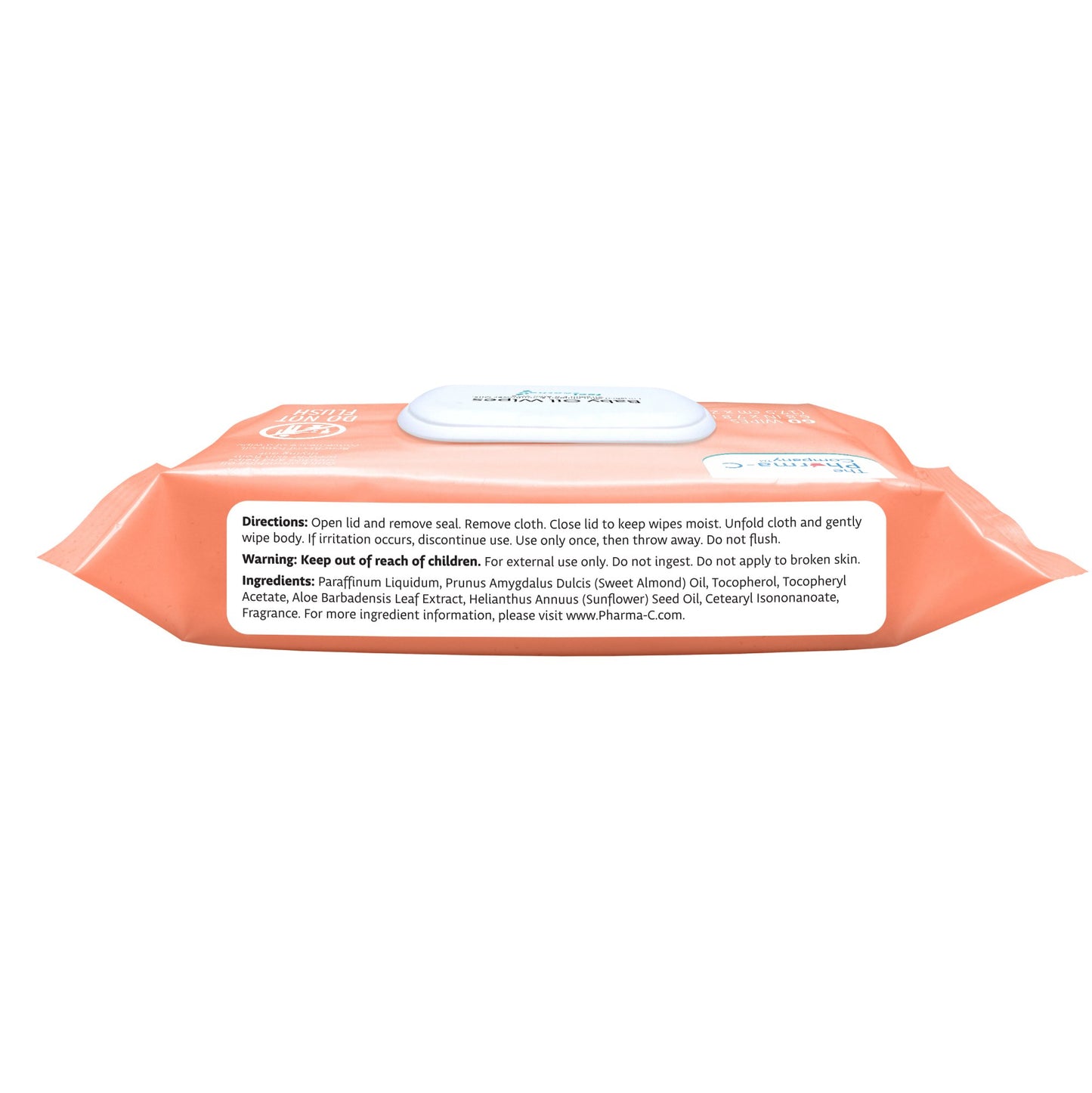 The Pharma-C Company Baby Oil Wipes