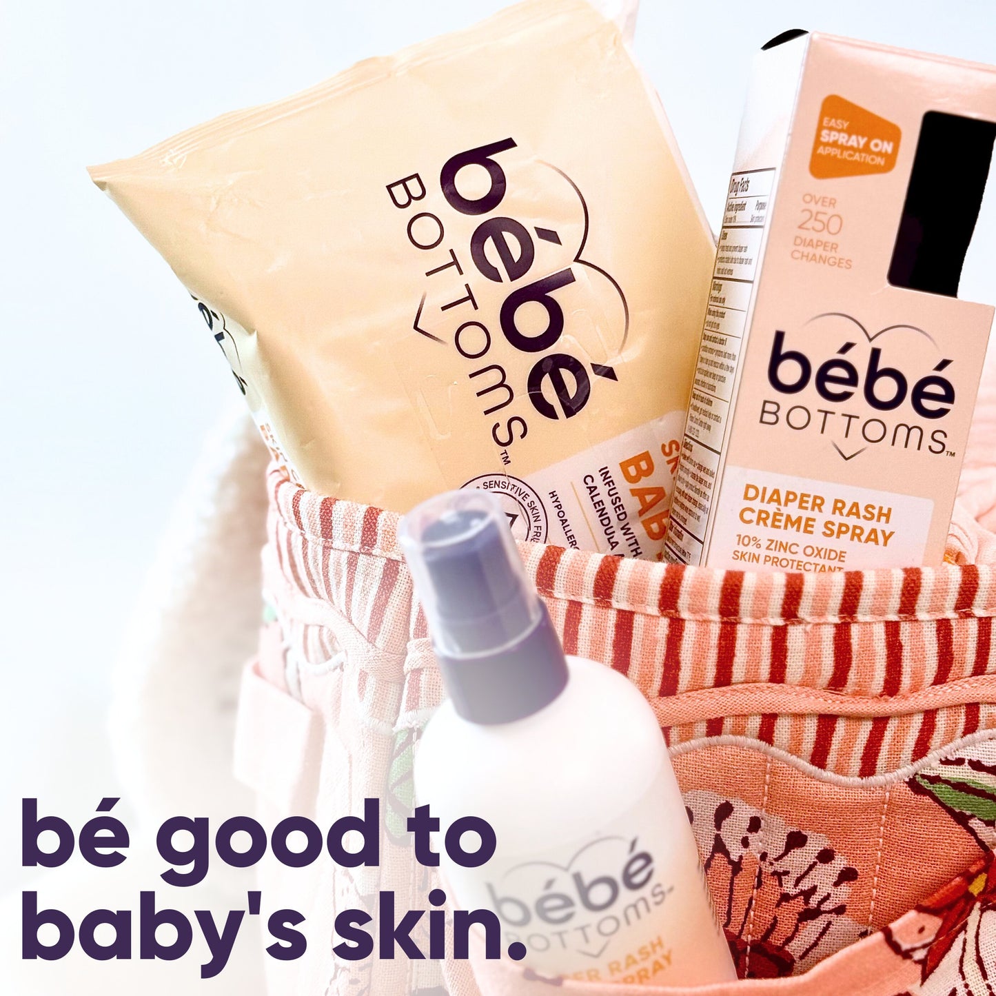 Bebe Bottoms Diaper Rash Creme Spray