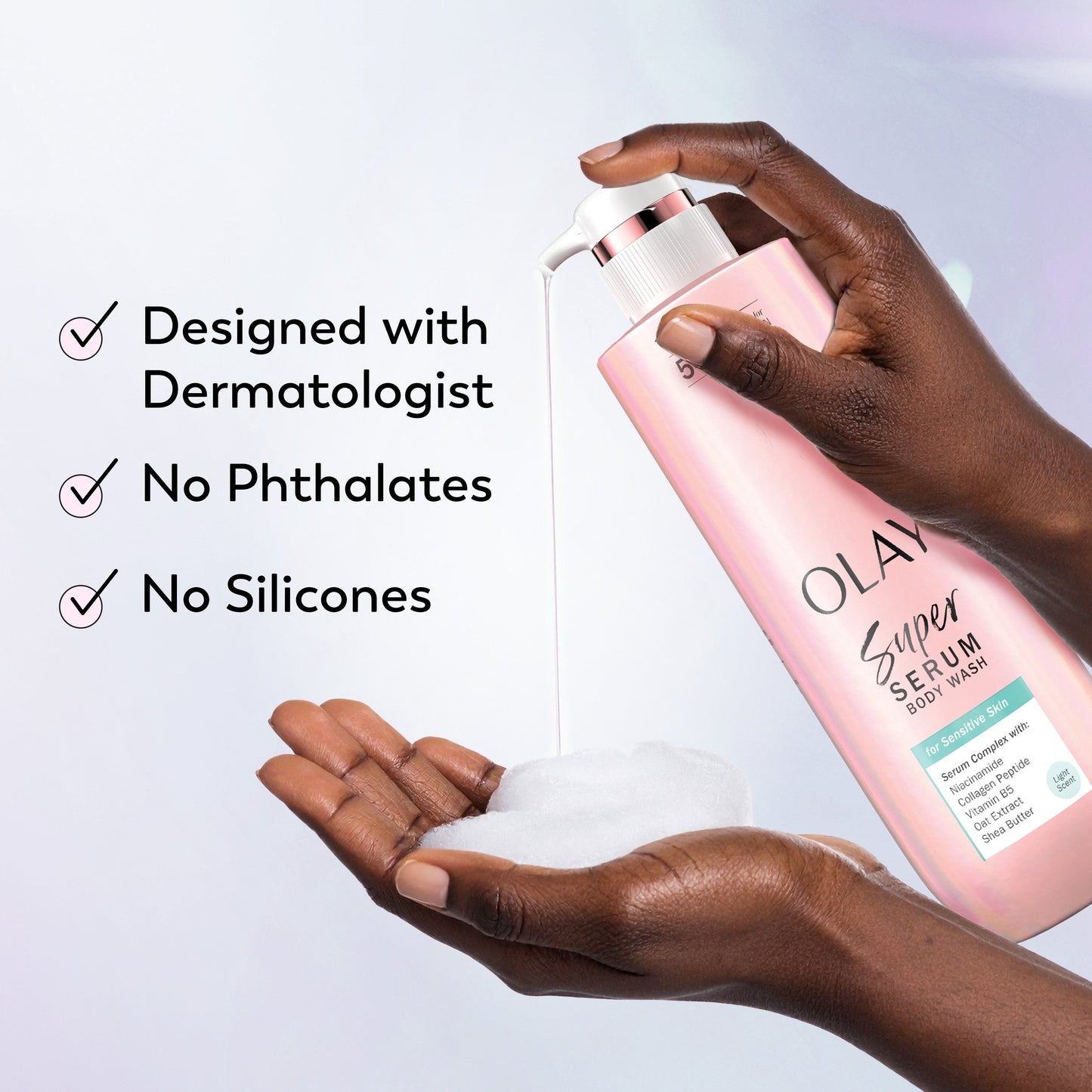 Olay Super Serum Body Wash for Sensitive Skin