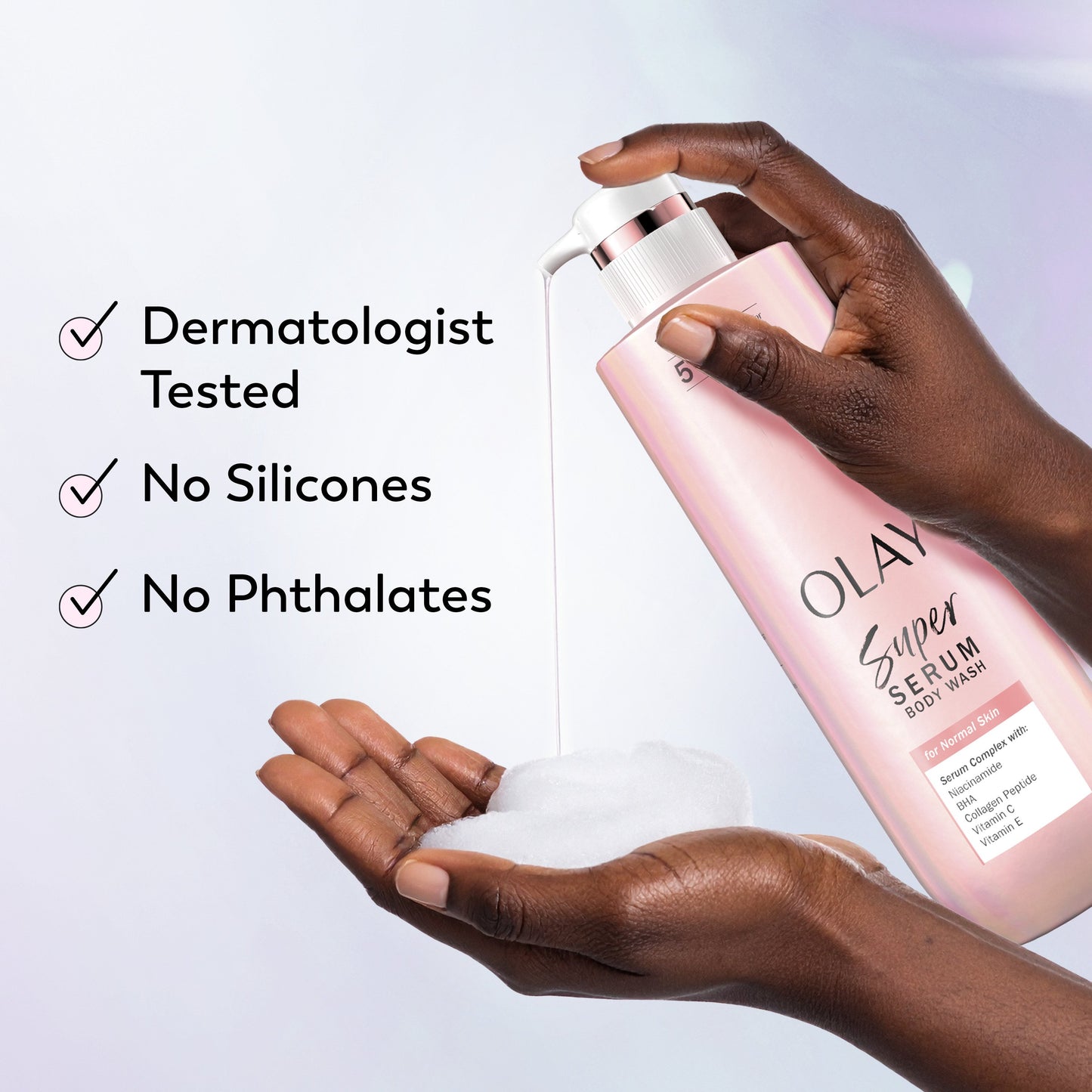 Olay Super Serum Body Wash for Normal Skin