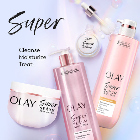 Olay Super Serum Body Wash for Extra Dry Skin