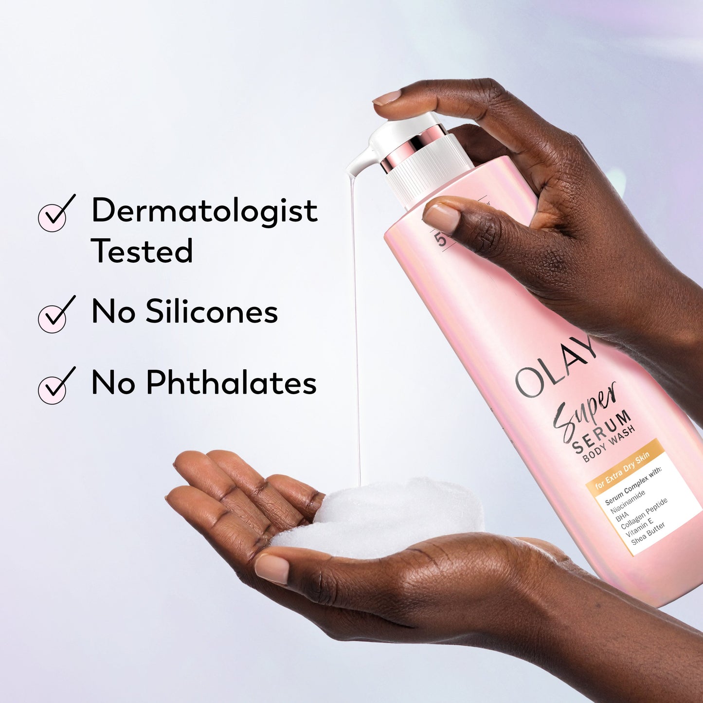 Olay Super Serum Body Wash for Extra Dry Skin