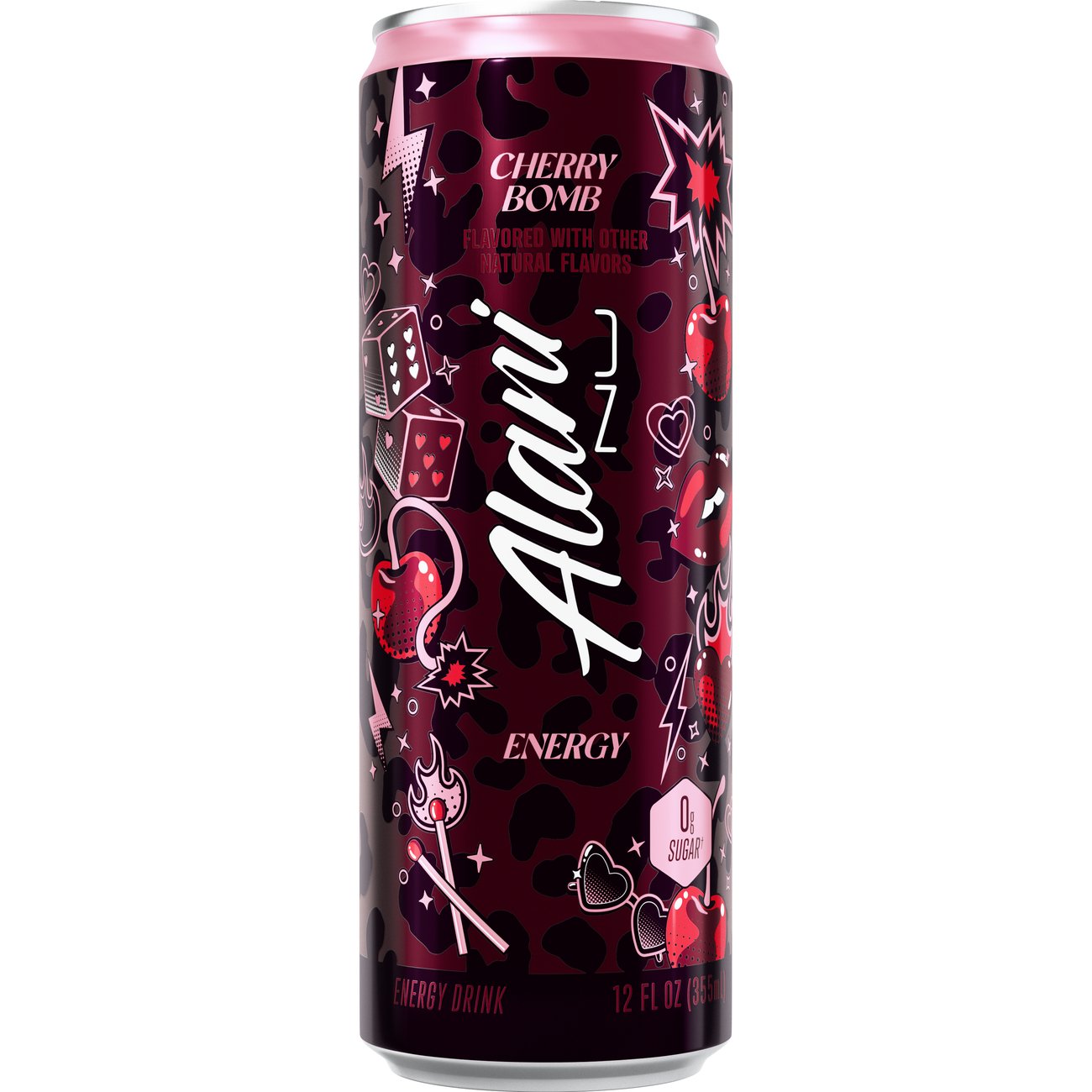 Alani Nu Zero Sugar Energy Drink - Cherry Bombshell