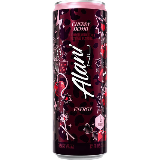 Alani Nu Zero Sugar Energy Drink - Cherry Bombshell