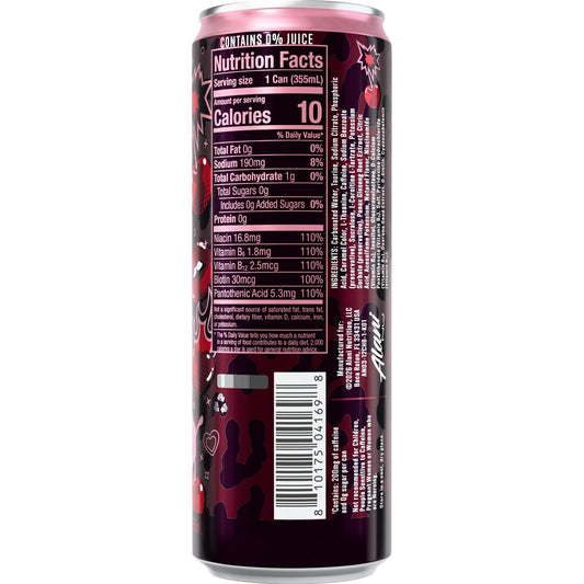 Alani Nu Zero Sugar Energy Drink - Cherry Bombshell