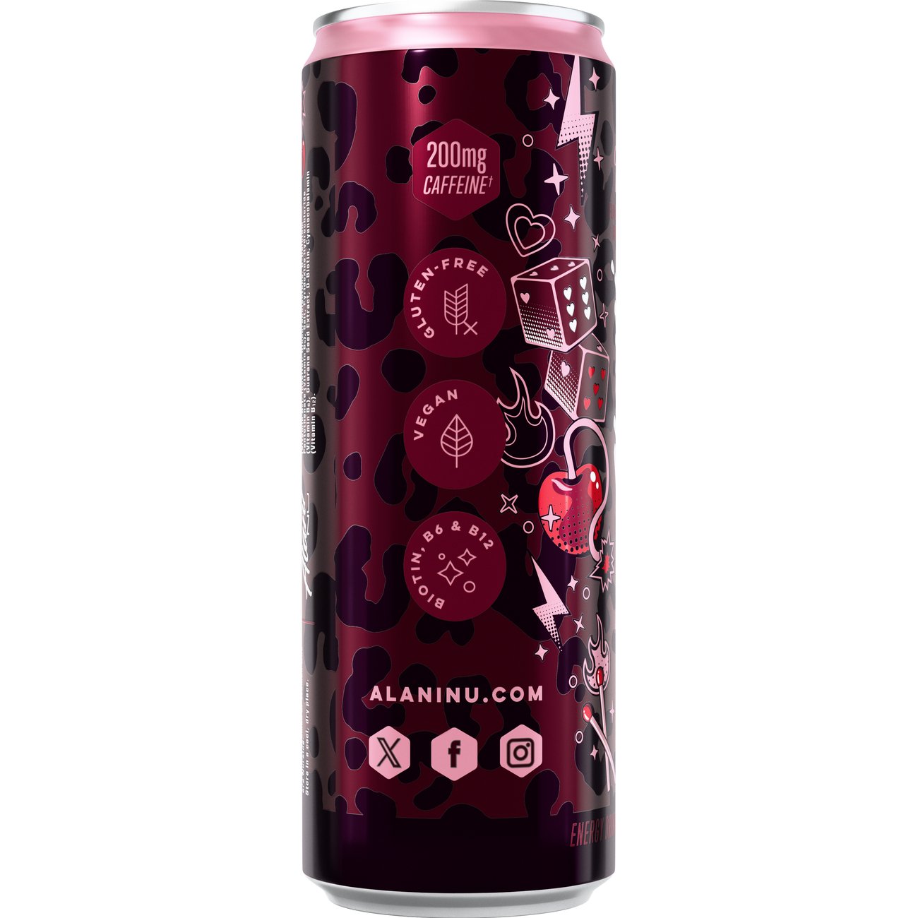 Alani Nu Zero Sugar Energy Drink - Cherry Bombshell