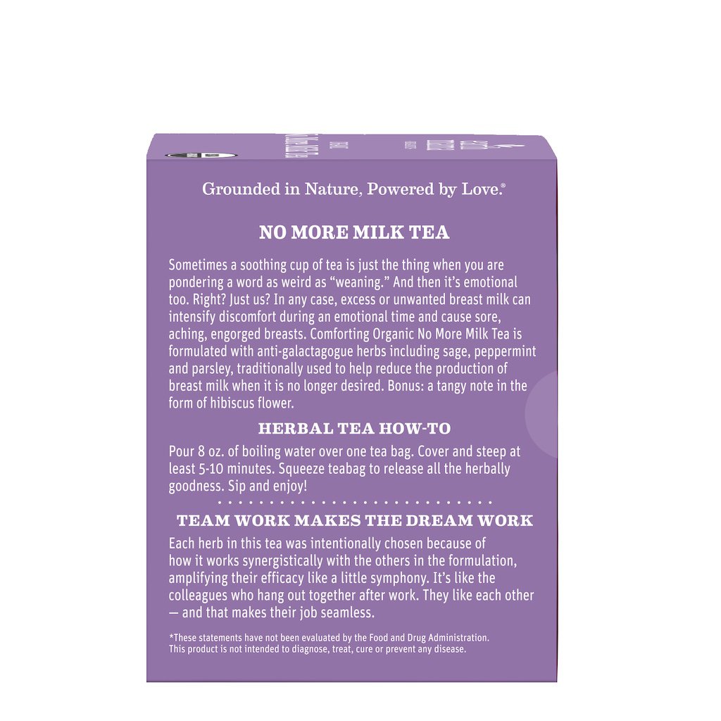 Earth Mama Organic No More Milk Tea