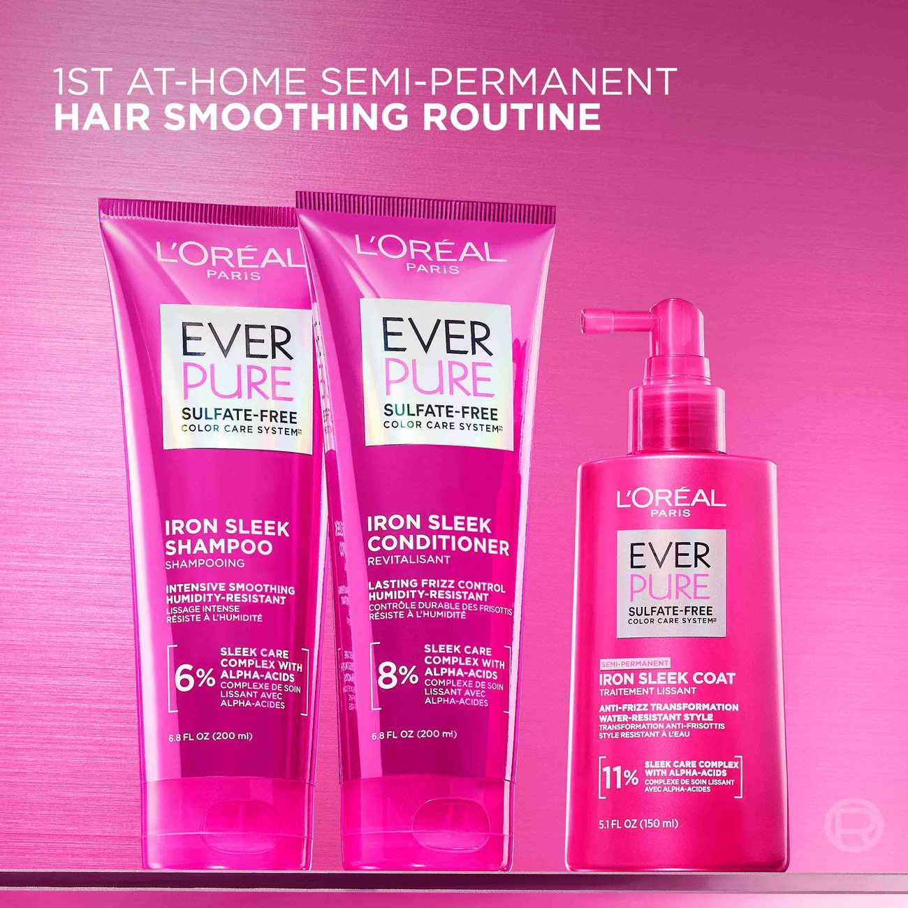 L'Oréal Paris Ever Pure Sulfate Free Color Care Iron Sleek Conditioner