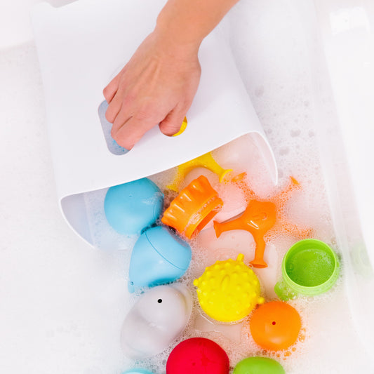 Ubbi Bath Toy Drying Bin Gray