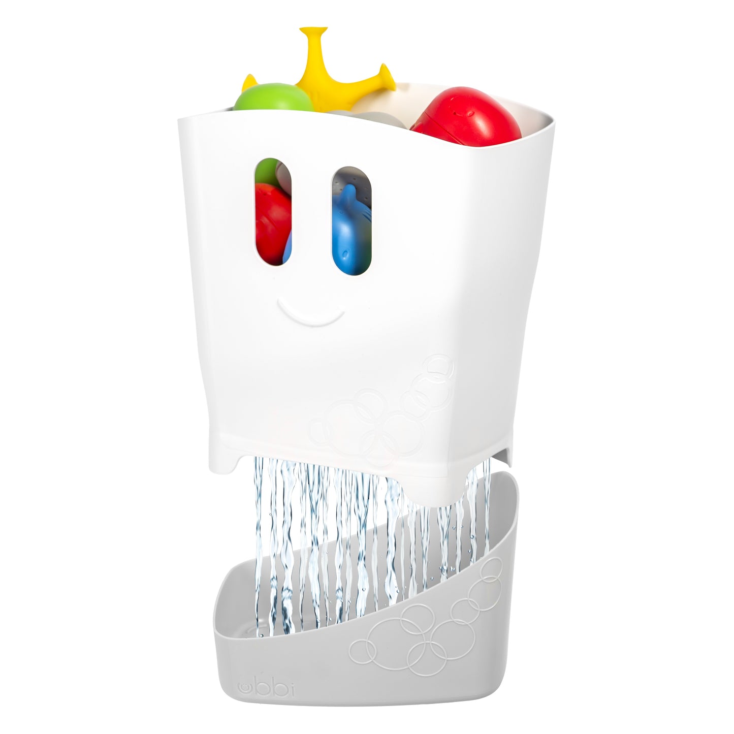 Ubbi Bath Toy Drying Bin Gray