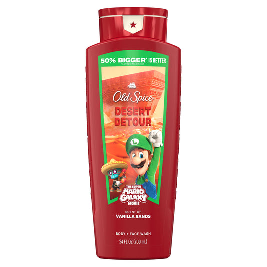 Old Spice Limited Edition Super Mario Galaxy Face & Body Wash - Desert Detour