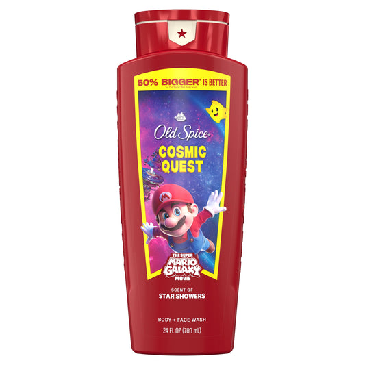 Old Spice Limited Edition Super Mario Galaxy  Face & Body Wash - Cosmic Quest