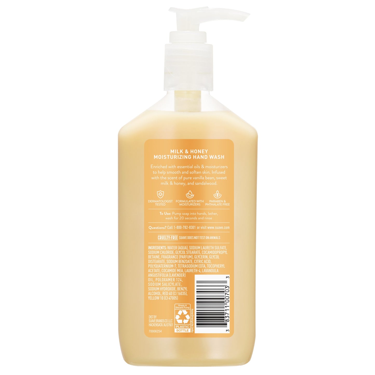 Suave Moisturizing Hand Wash - Milk & Honey