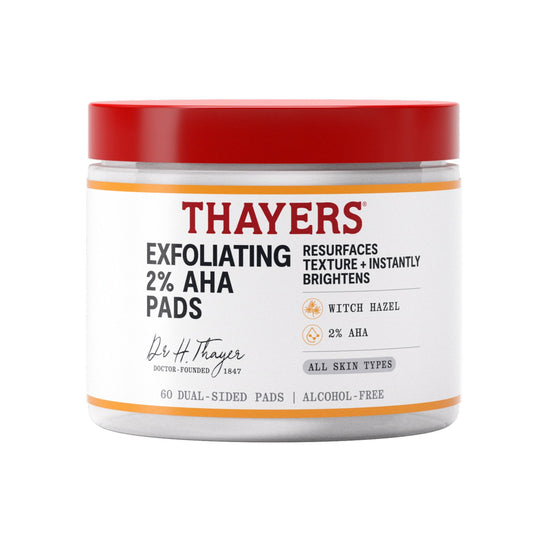 Thayers Exfoliating 2% AHA Pads