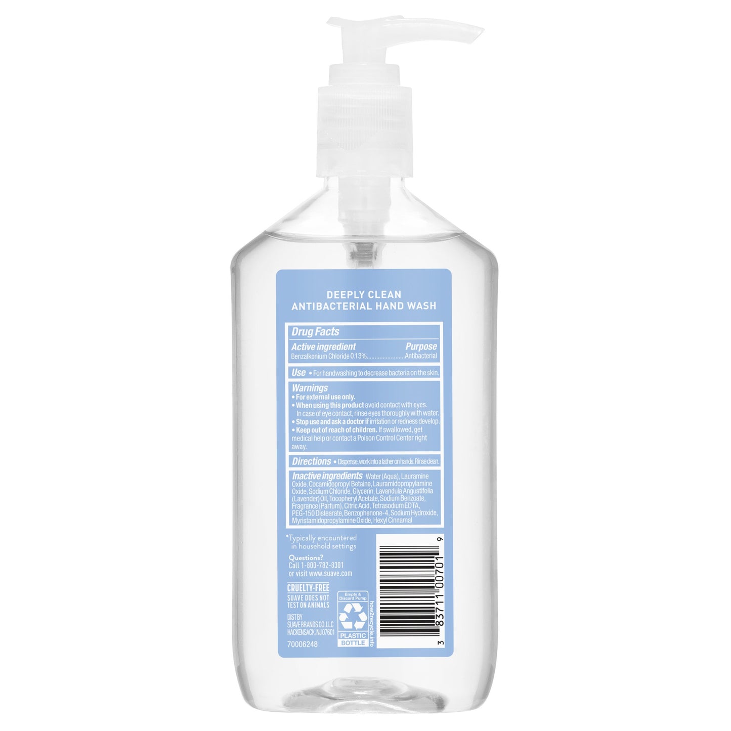 Suave Antibacterial Hand Wash - Deeply Clean