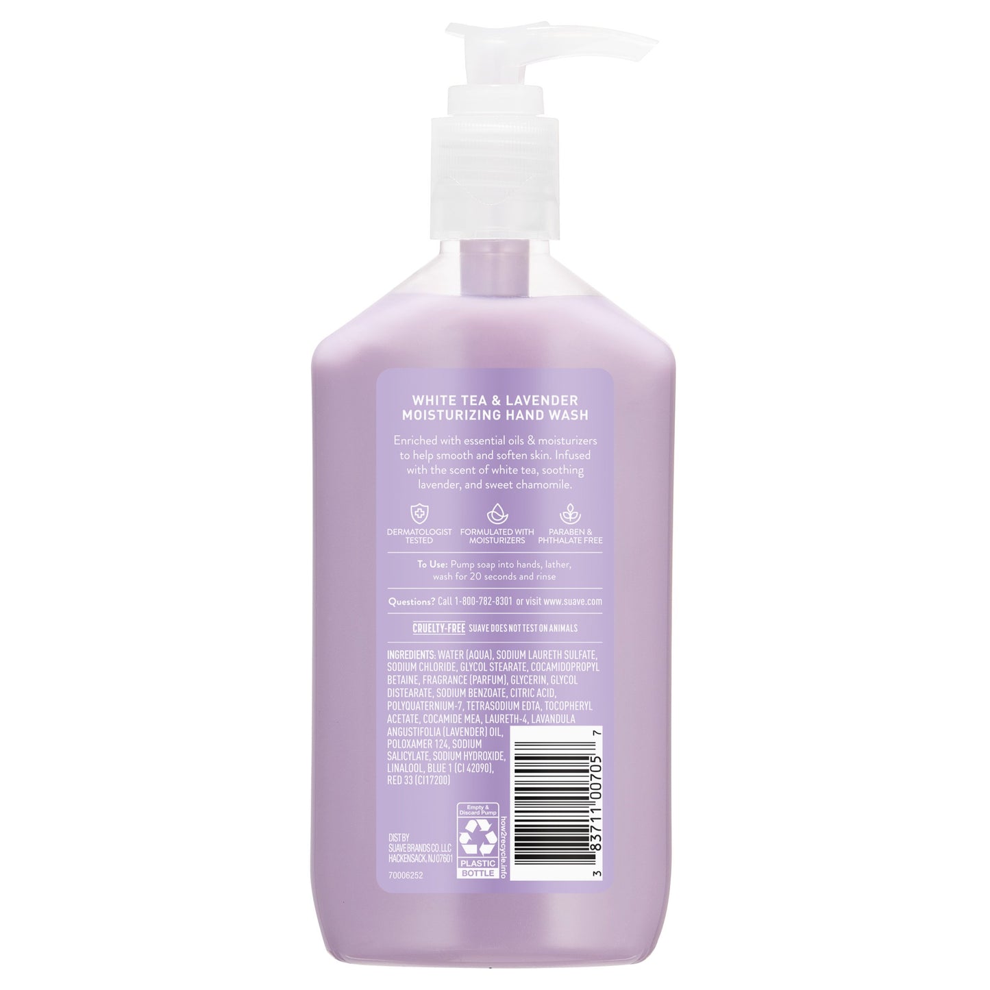 Suave Moisturizing Hand Wash - White Tea & Lavender