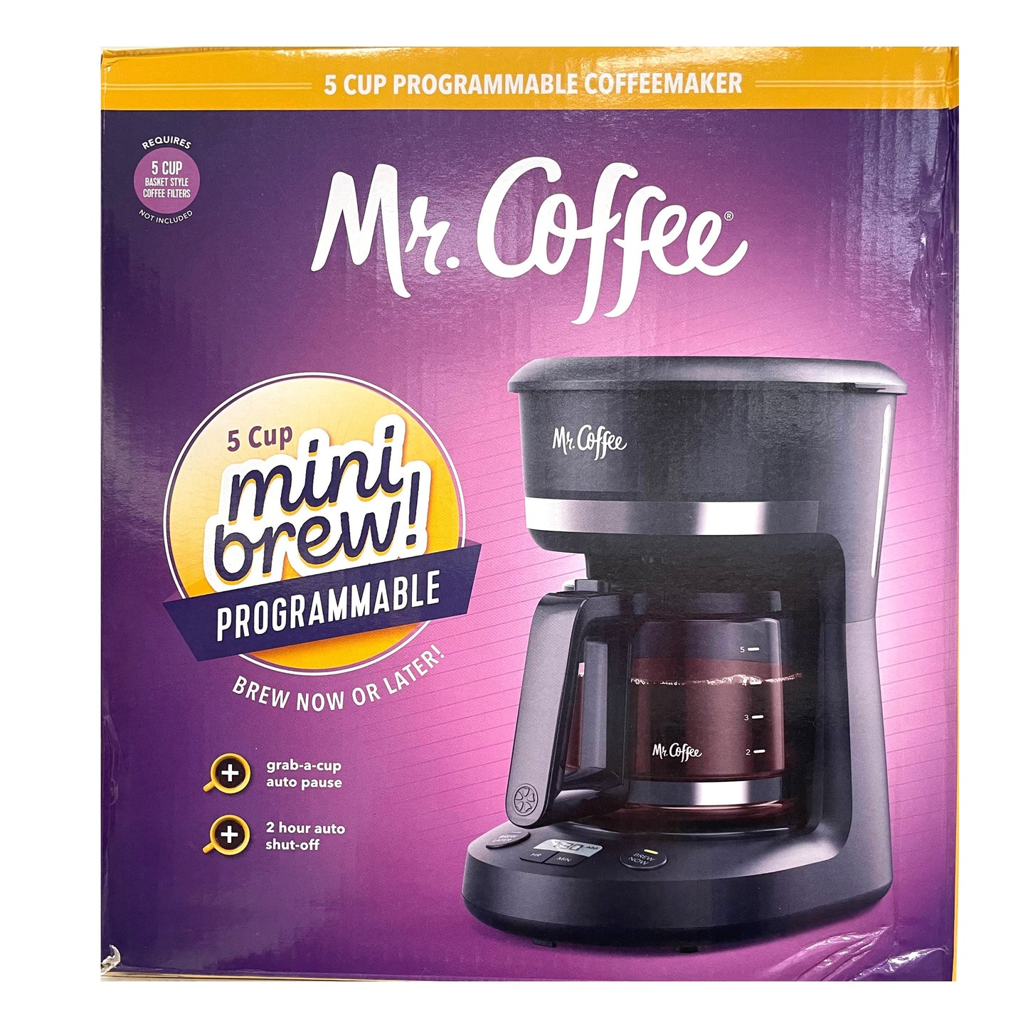 Mr. Coffee Mini Brew Programmable Coffee Maker