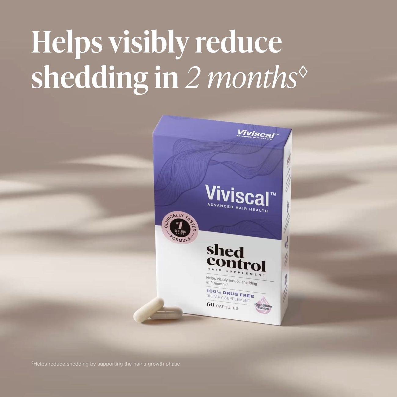 Viviscal Shed Control Hair Supplement Capsules