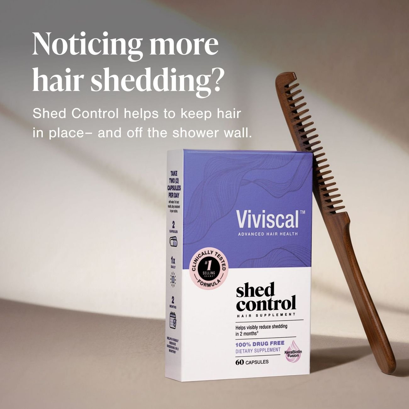 Viviscal Shed Control Hair Supplement Capsules