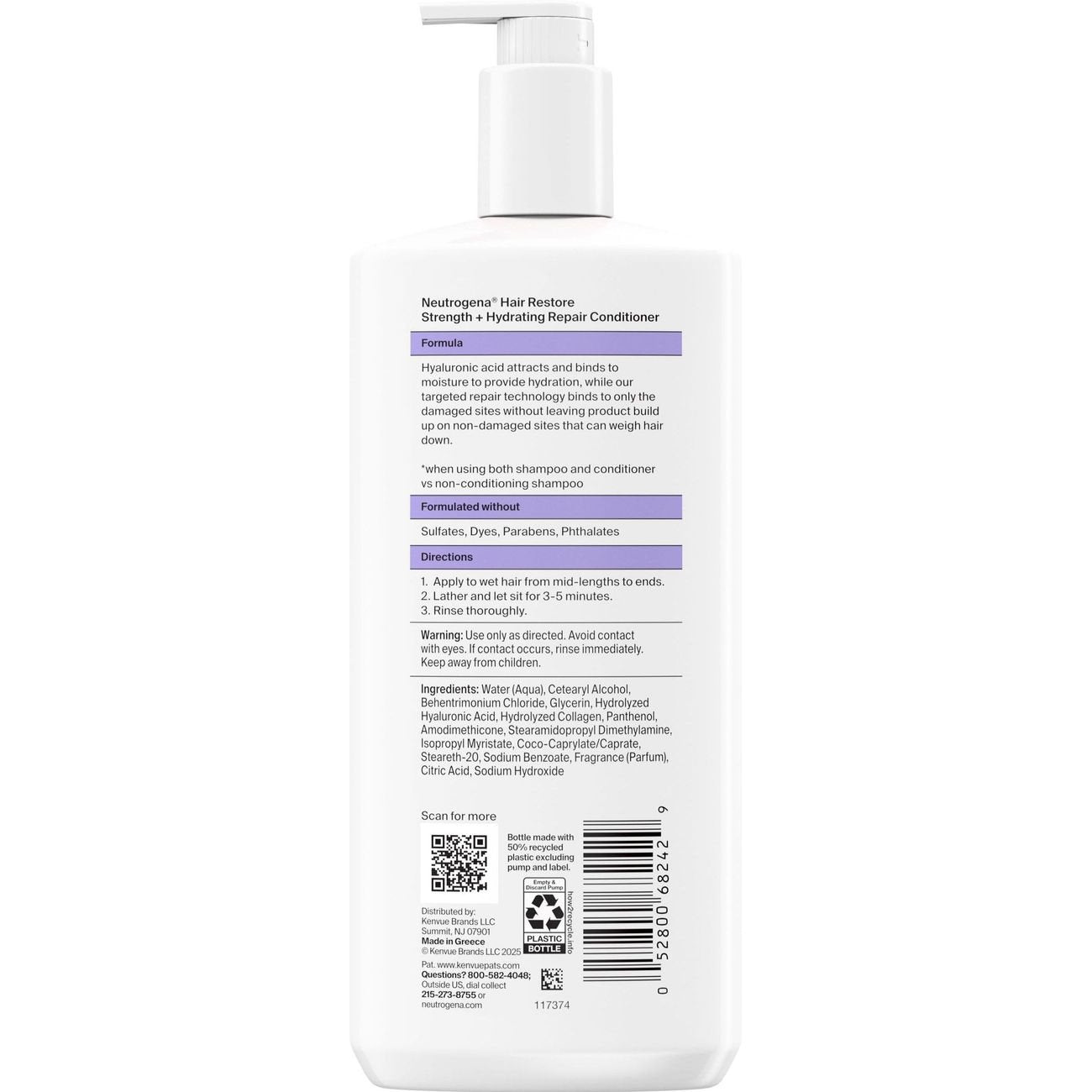 Neutrogena Hair Restore Strength Hydrating Conditioner