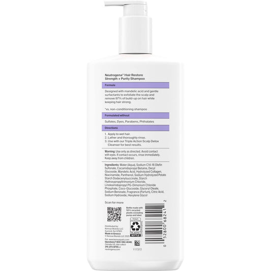 Neutrogena Hair Restore Strength & Purity Shampoo