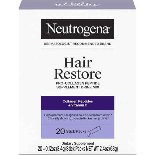 Neutrogena Hair Restore Pro Collagen Peptide Drink Mix