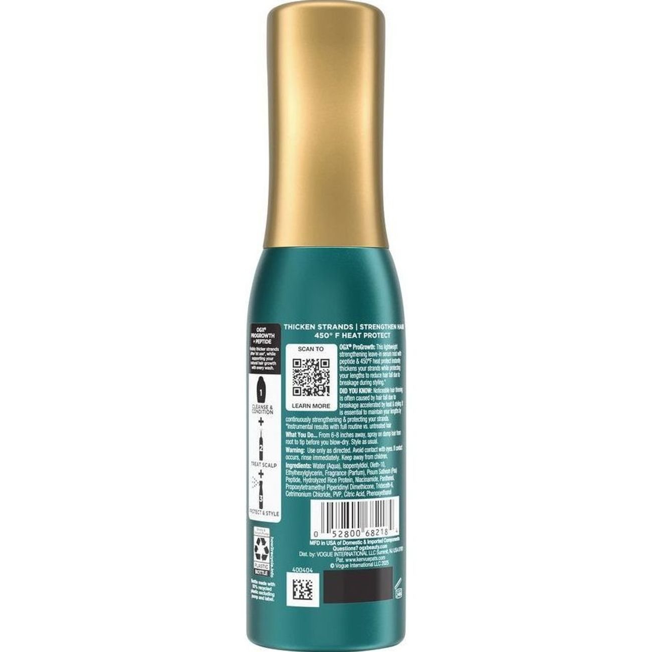 OGX Pro Growth & Peptide Serum Mist