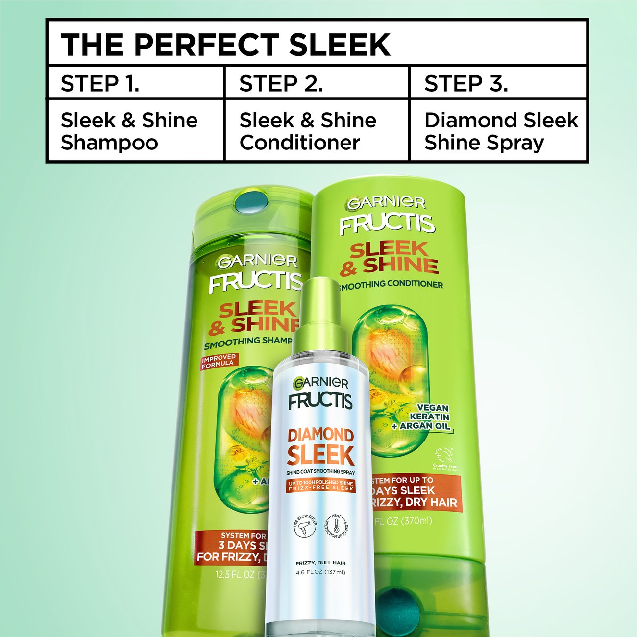 Garnier Fructis Diamond Sleek Shine-Coat Smoothing Hair Spray