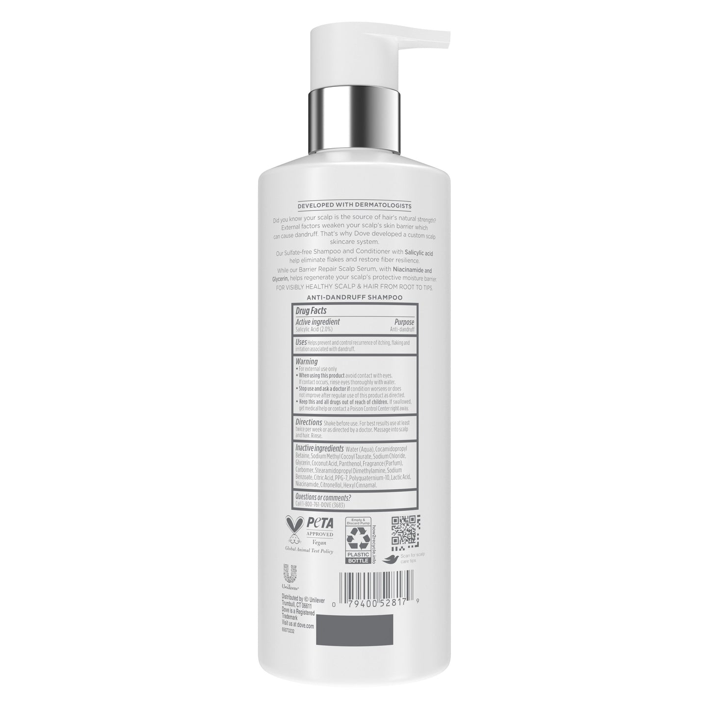 Dove Derma Scalp Dandruff Relief Shampoo