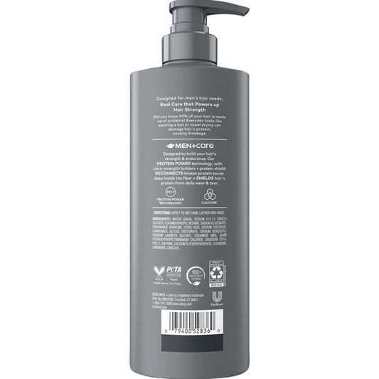 Dove Men+Care 2-in-1 Shampoo & Conditioner - Thick & Strong + Calcium